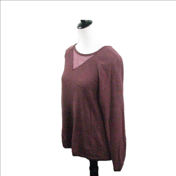 Ruff Hewn Burgandy Sweatshirt Size Large - Picture 2 of 4